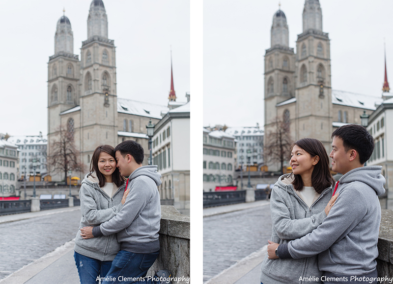 engagement-shooting-zurich-wedding-photographer-switzerland-amelie-clements-singapore-couple-prewedding-session-winter-bridge-portrait-city