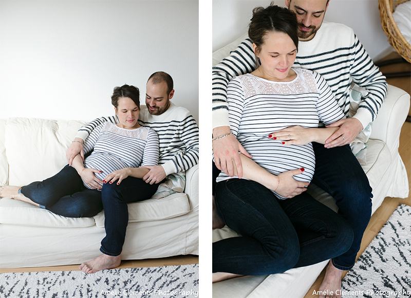 pregnancy-photographer-winterthur-maternity-shoot-zurich-switzerland-amelie-clements-photography-home-stripes-shirts-sofa-parents-to-be