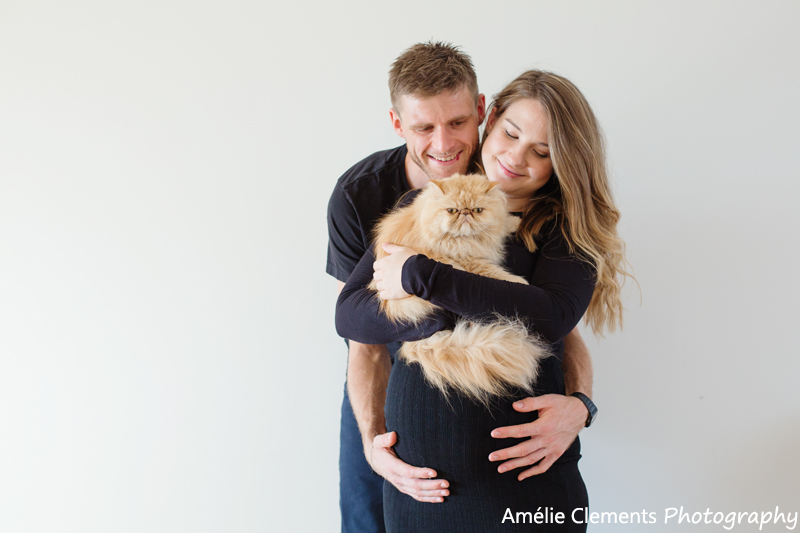 pregnancy-photographer-zurich-switzerland-maternity-photo-shoot-at-home-amelie-clements-cat-persian