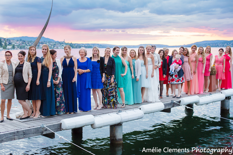 wedding-photographer-switzerland-zurich-group-picture-rainbow-women-swiss-lake-horgen
