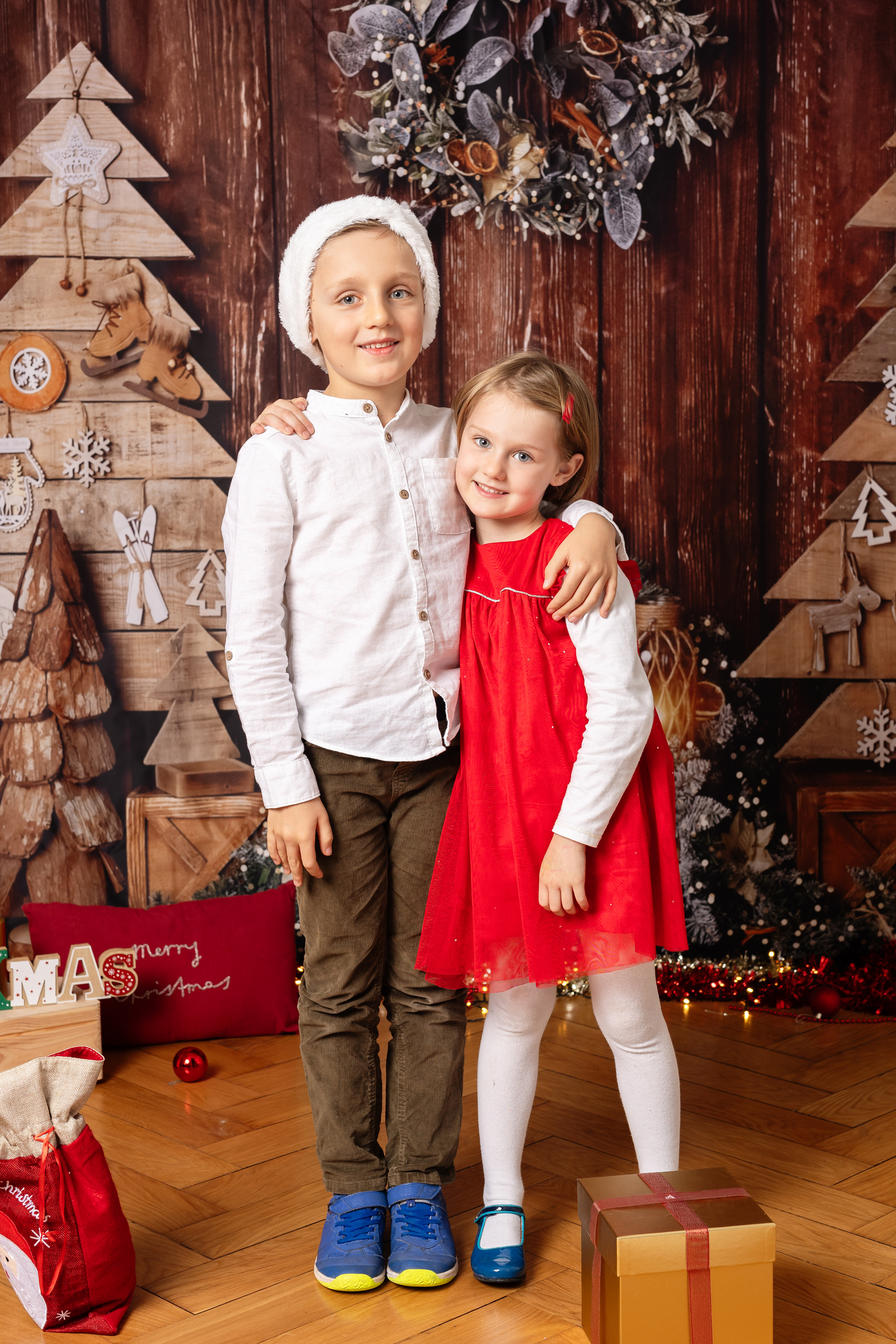 Christmas mini photosession Zurich photo-studio family portrait by Amelie Clements Switzerland