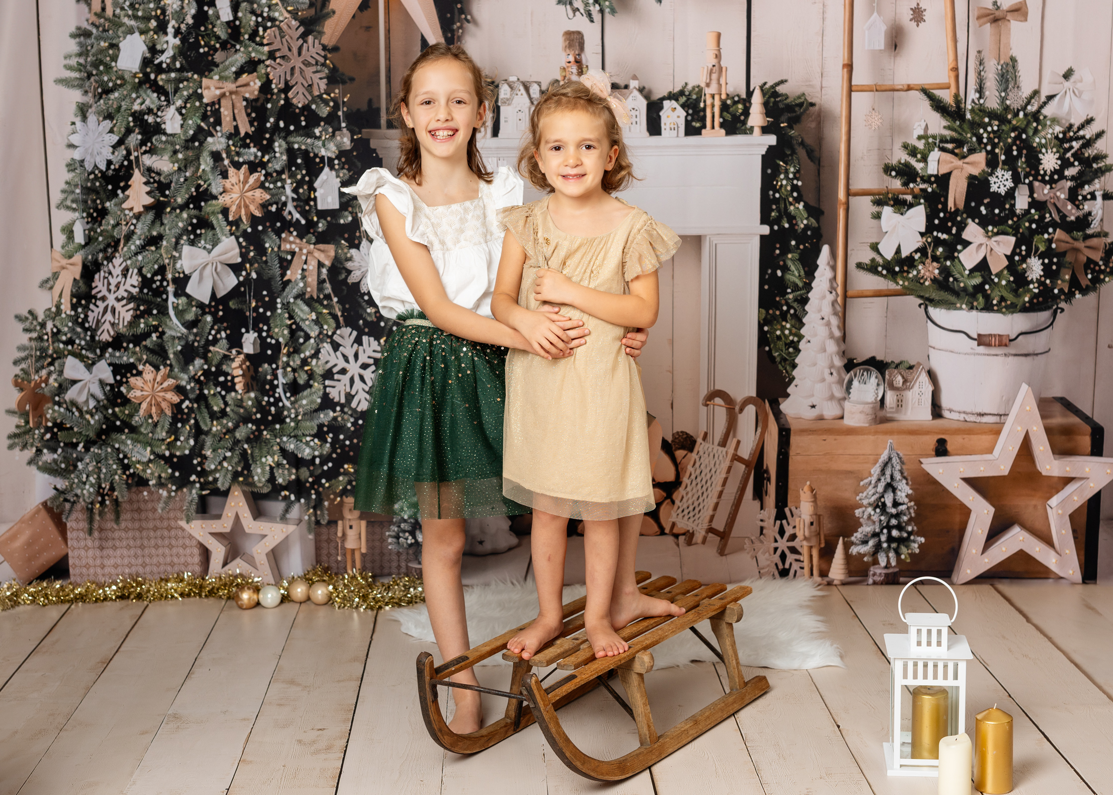 Christmas mini photosession Zurich photo-studio family portrait by Amelie Clements Switzerland